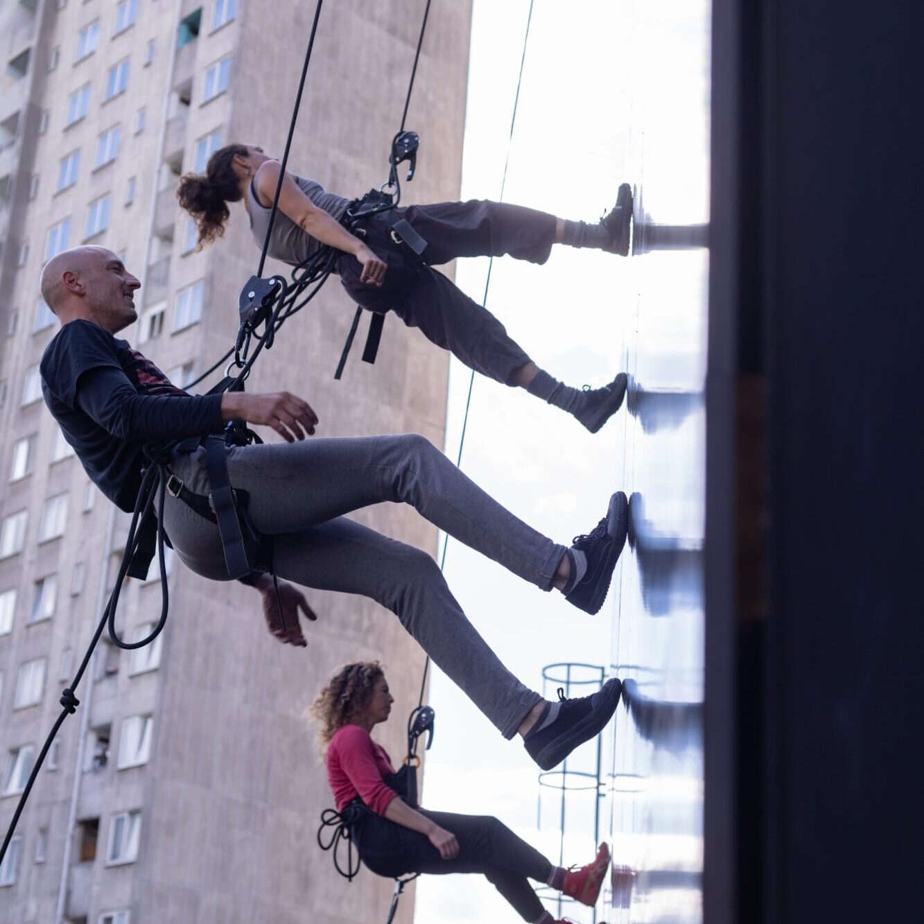 Danse à la verticale